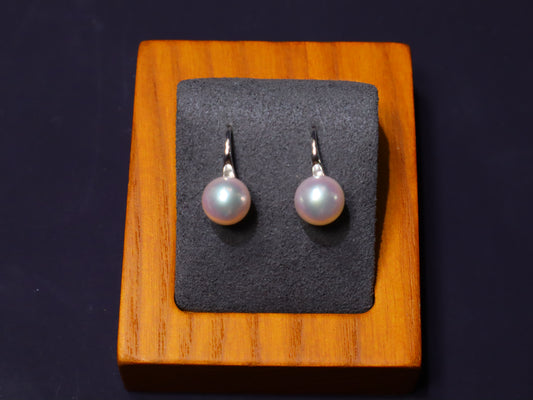 8.5-9mm Akoya Pearl Hook Earrings