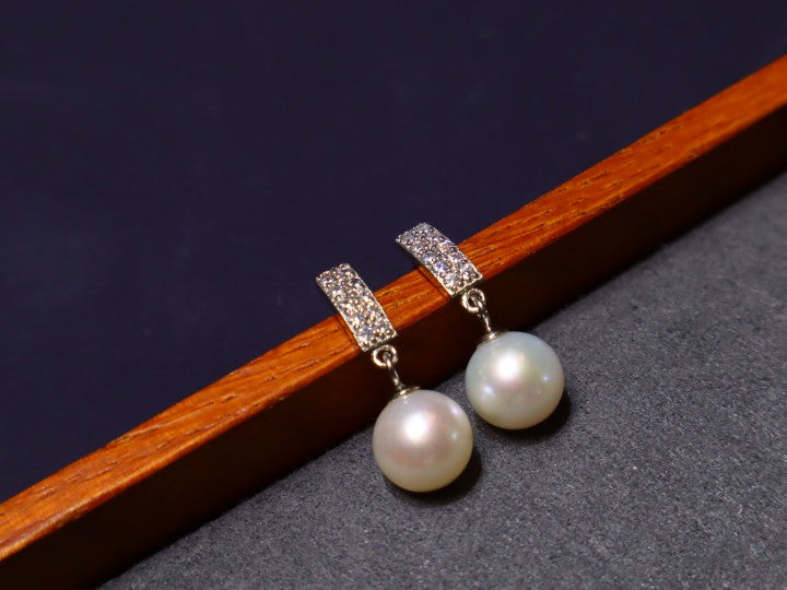 S925 Freshwater Pearl Earring