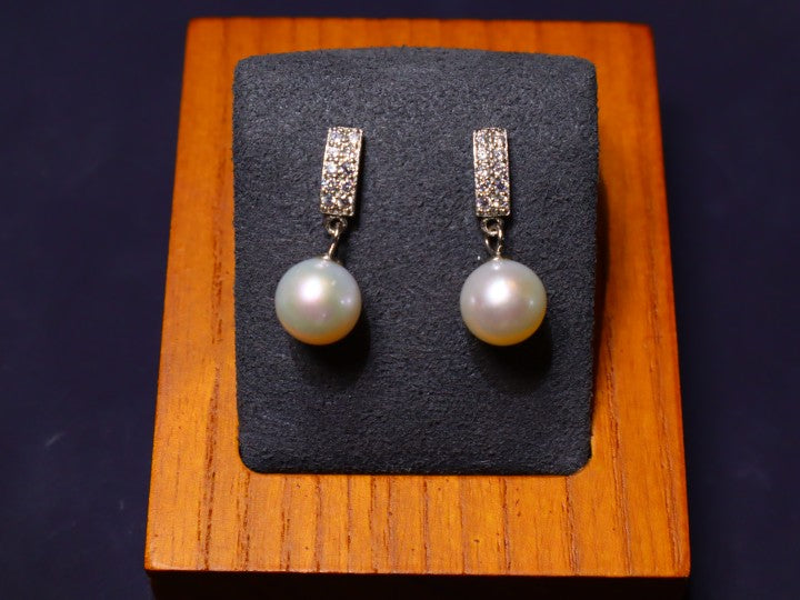 S925 Freshwater Pearl Earring