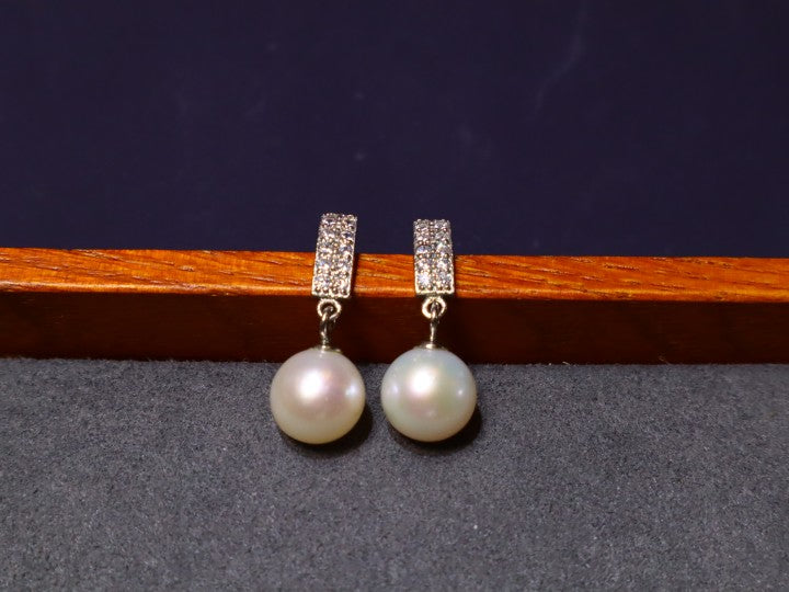 S925 Freshwater Pearl Earring