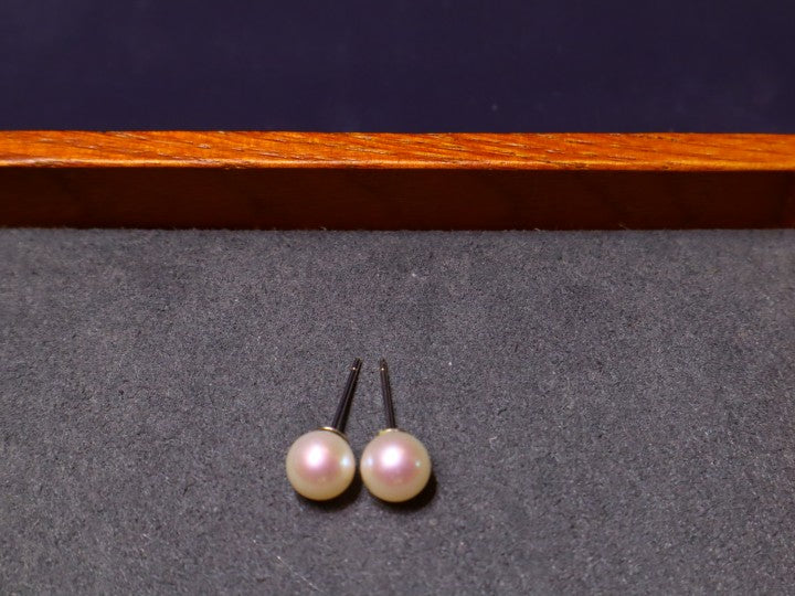 S925 6mm-7mm Freshwater Pearl Earring