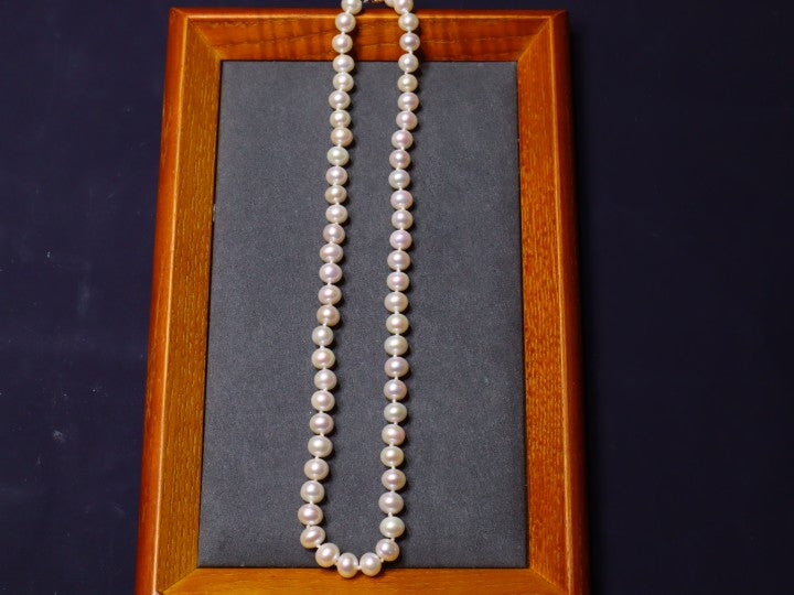 Classcial 8-9mm Freshwater Pearls Necklace