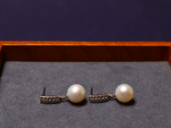 S925 Freshwater Pearl Earring