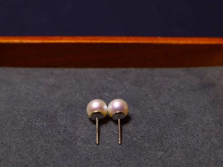 S925 6mm-7mm Freshwater Pearl Earring